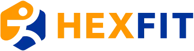 Logo de Hexfit, logiciel de suivi client pour kinésiologues et entraîneurs